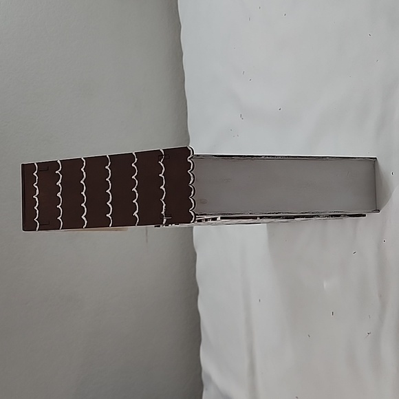 Hand Crafted Lighted Christmas Advent Calendar Box Shelf - Picture 10 of 13